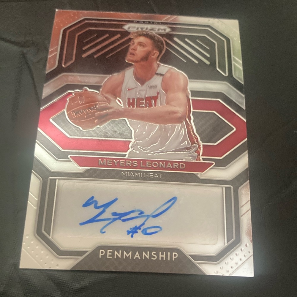 Men's Silver and Black Basketball Card